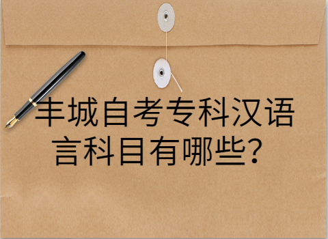 豐城自考考試科目